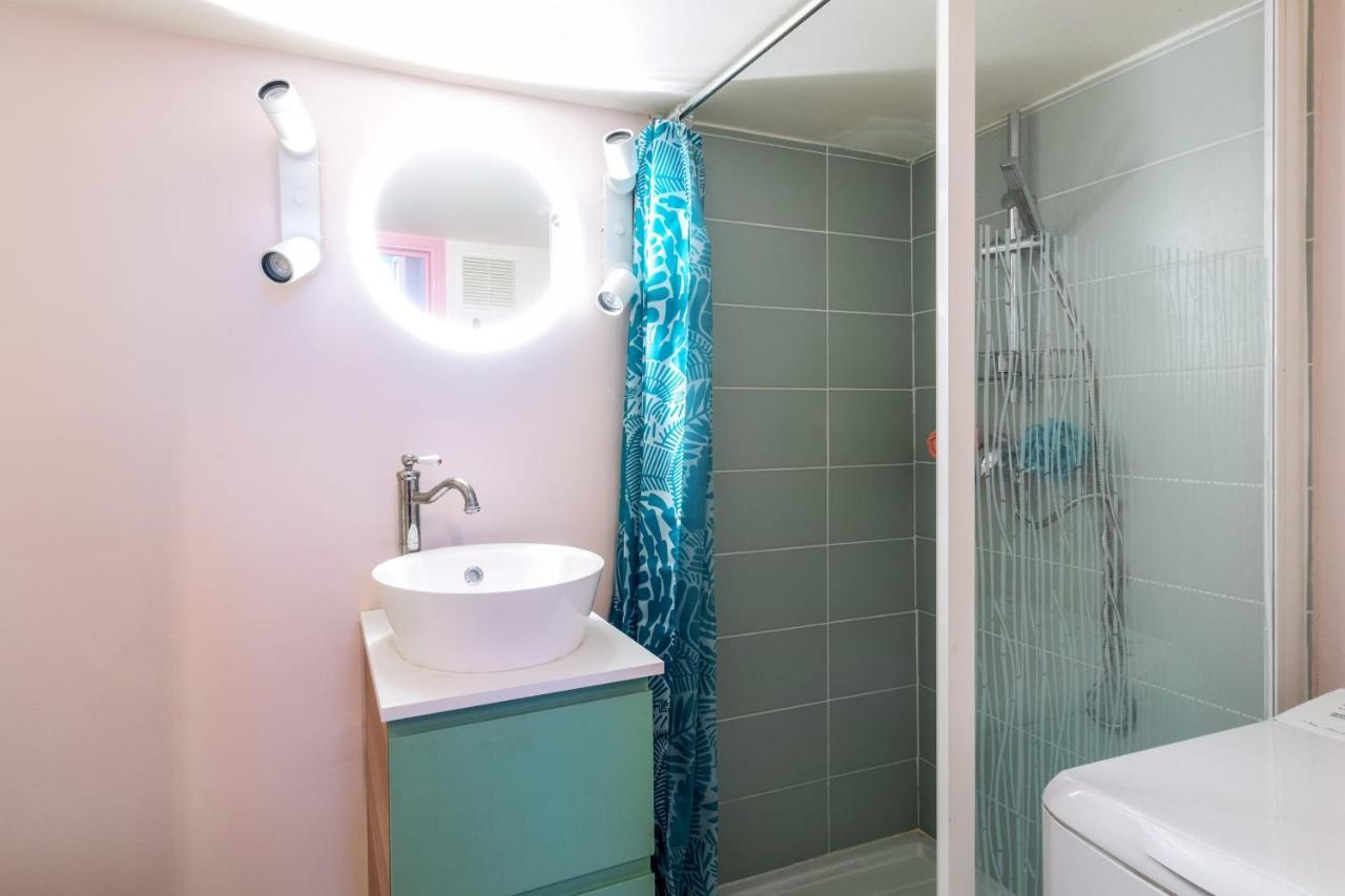 Ferienwohnung Charming Industrial-Style Studio Just Nearby Montmartre In Paris - Welkeys Exterior foto