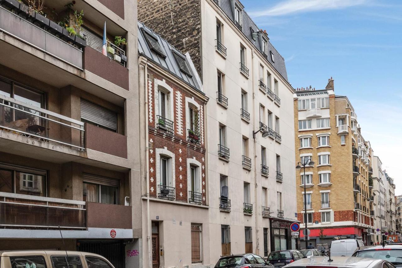Ferienwohnung Charming Industrial-Style Studio Just Nearby Montmartre In Paris - Welkeys Exterior foto